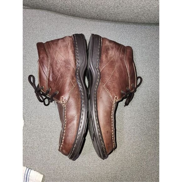 Men’s brown leather hush puppies 13US main image 6